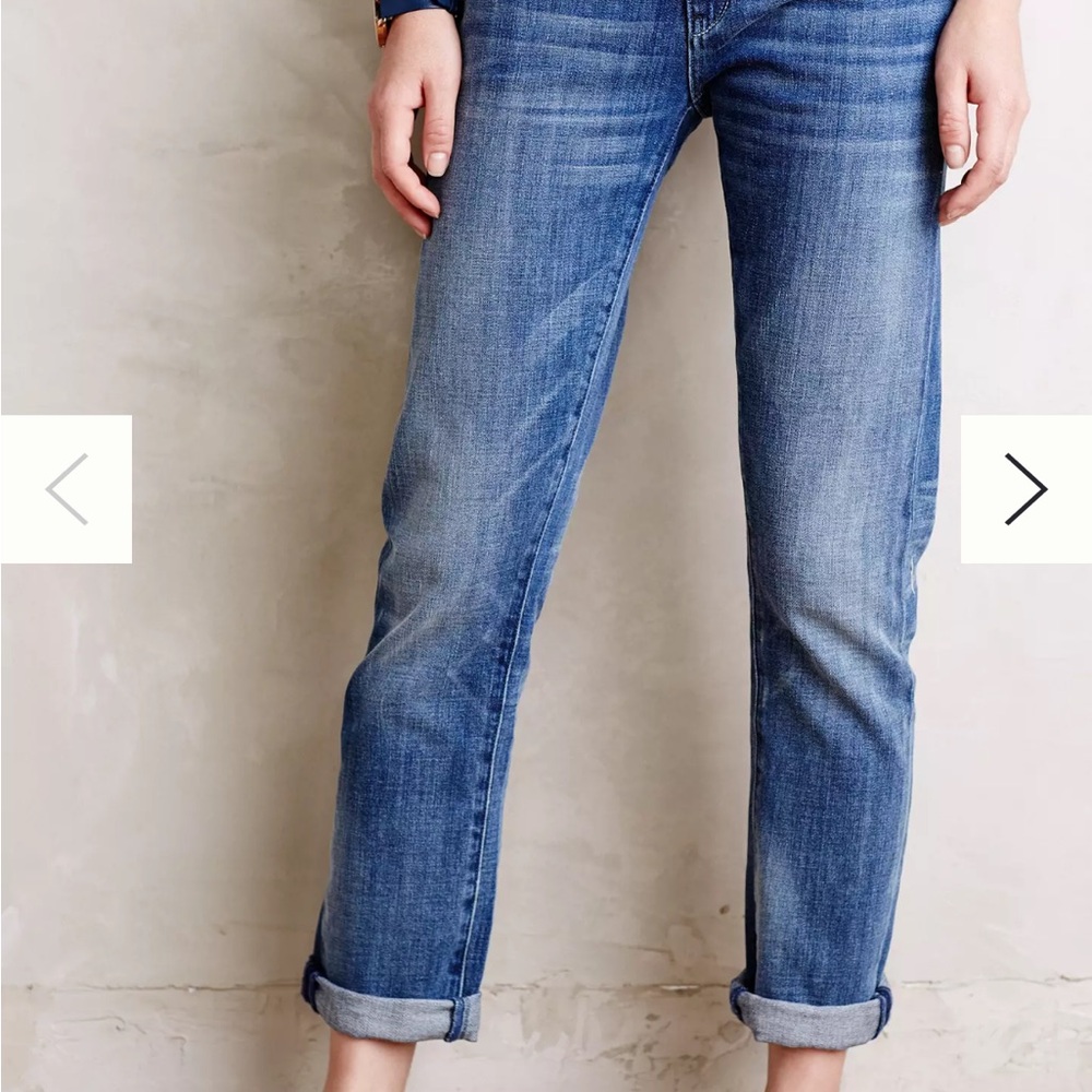 Pilcro Hyphen Slim Straight Leg Jeans Excellent Condition Size 26